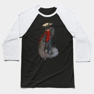 Wolf Spirit Baseball T-Shirt